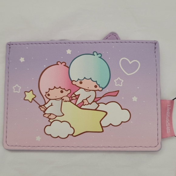 Loungefly Sanrio Little Twin Stars Constellations Cardholder - Picture 4 of 7